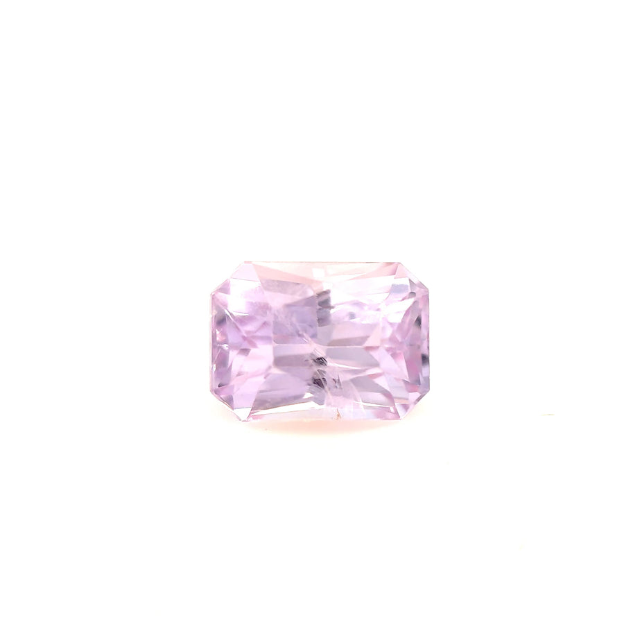 2.17ct No Heat Sri Lank Pink Sapphire Emerald Cut, 7.95 x 5.75 x 4.9 mm · GEM-5945