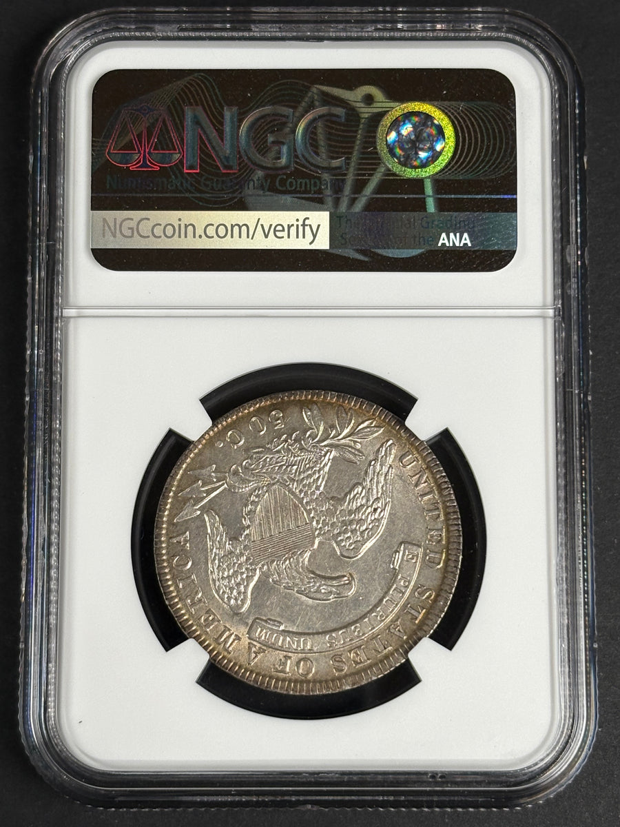 1834 Capped Bust Half Dollar NGC AU55, Small Date Small Letters