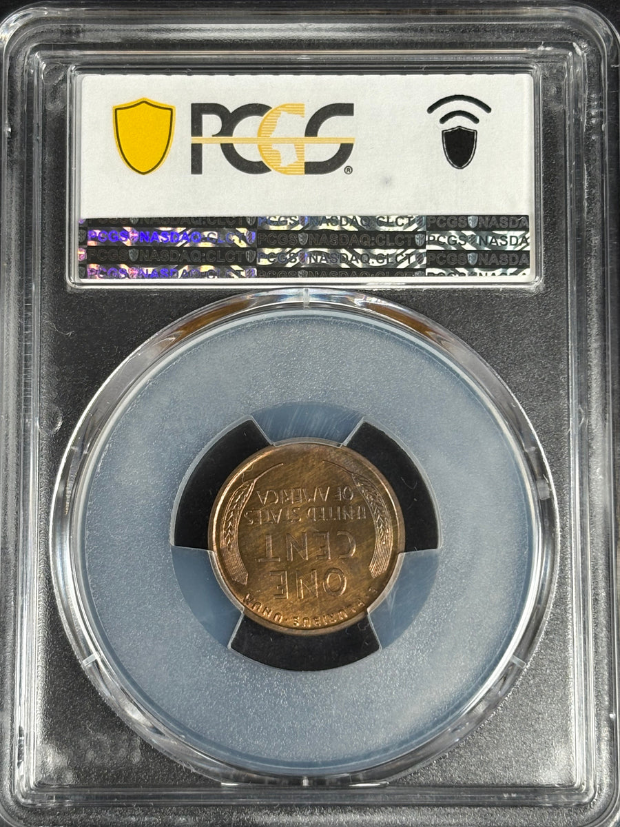 1912 Lincoln cent, Proof-65 BN, toned — reverse