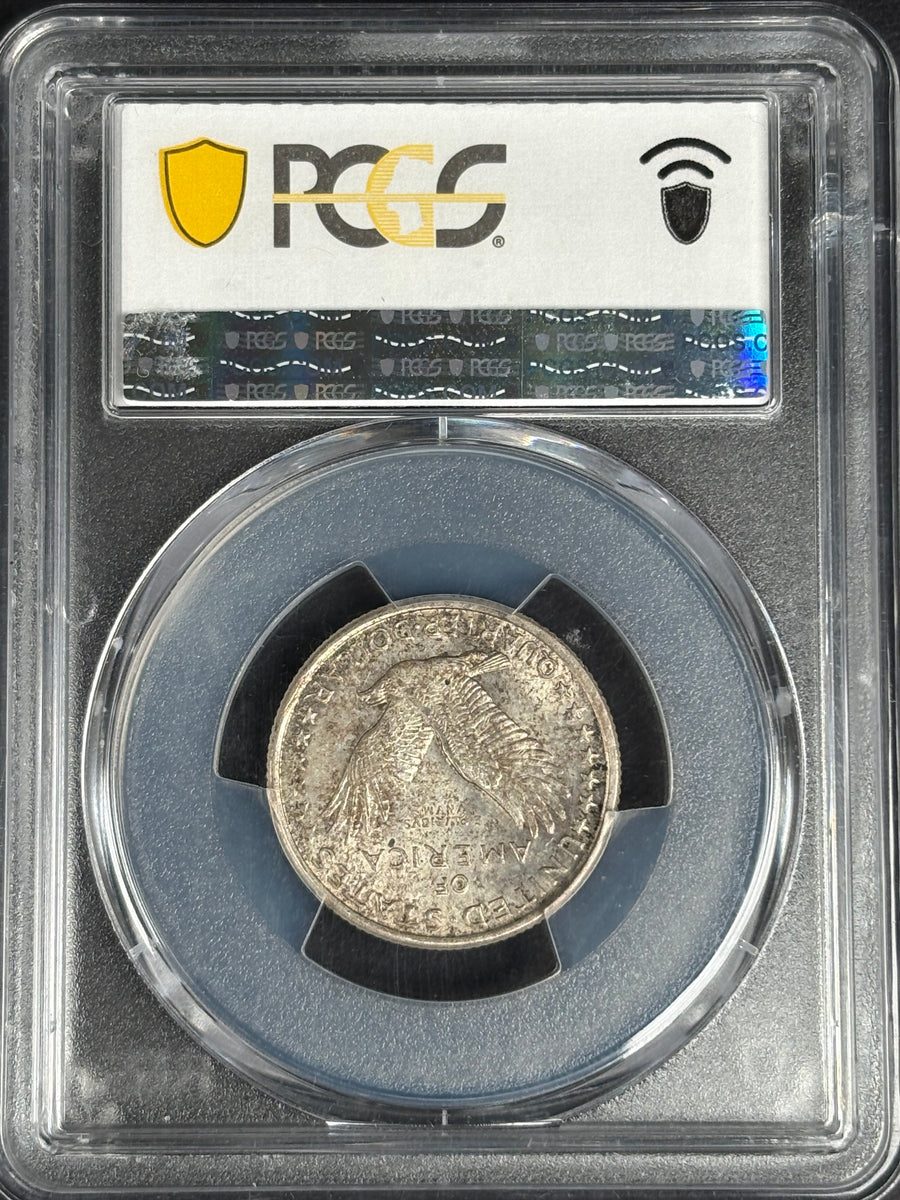 1917-S Type 1 Standing Liberty quarter, PCGS MS-64 FH — reverse