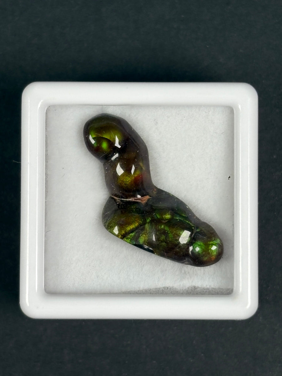 8.12ct Deer Creek & Oatman AZ Fire Agate · GEM-5860