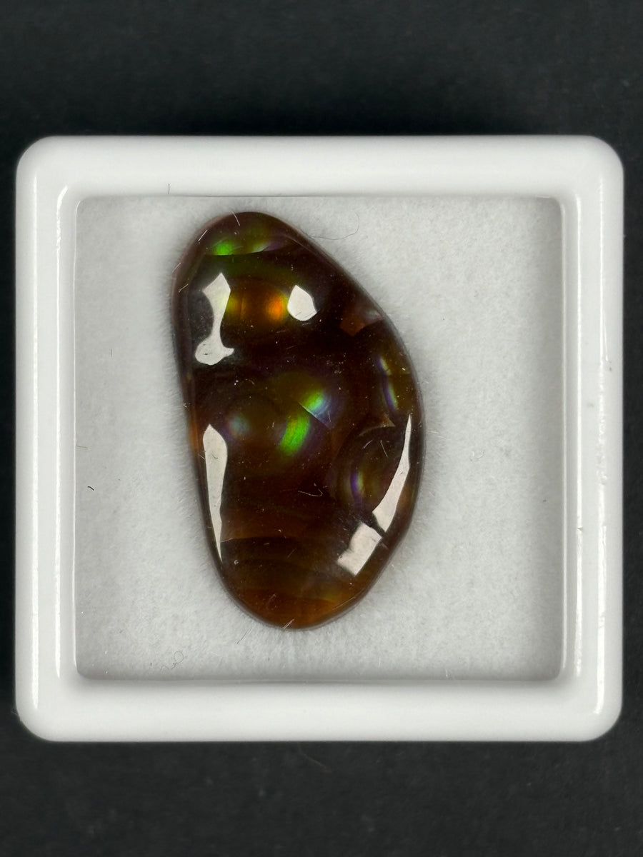 7.00ct Deer Creek & Oatman AZ Fire Agate · GEM-5861