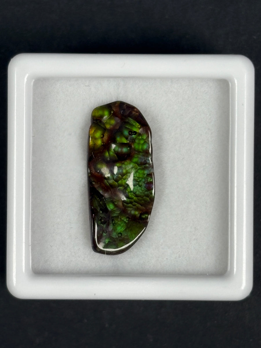 4.27ct Deer Creek & Oatman AZ Fire Agate · GEM-5857