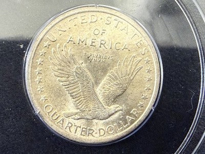 1917 Standing Liberty Silver Quarter Type 1 Full Head, Undergraded CH65 PCGS MS63 · NUM-1182