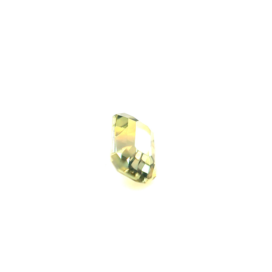 1.40ct Bicolor No Heat Sapphire, Emerald Cut, GFCO Certified · GEM-5728