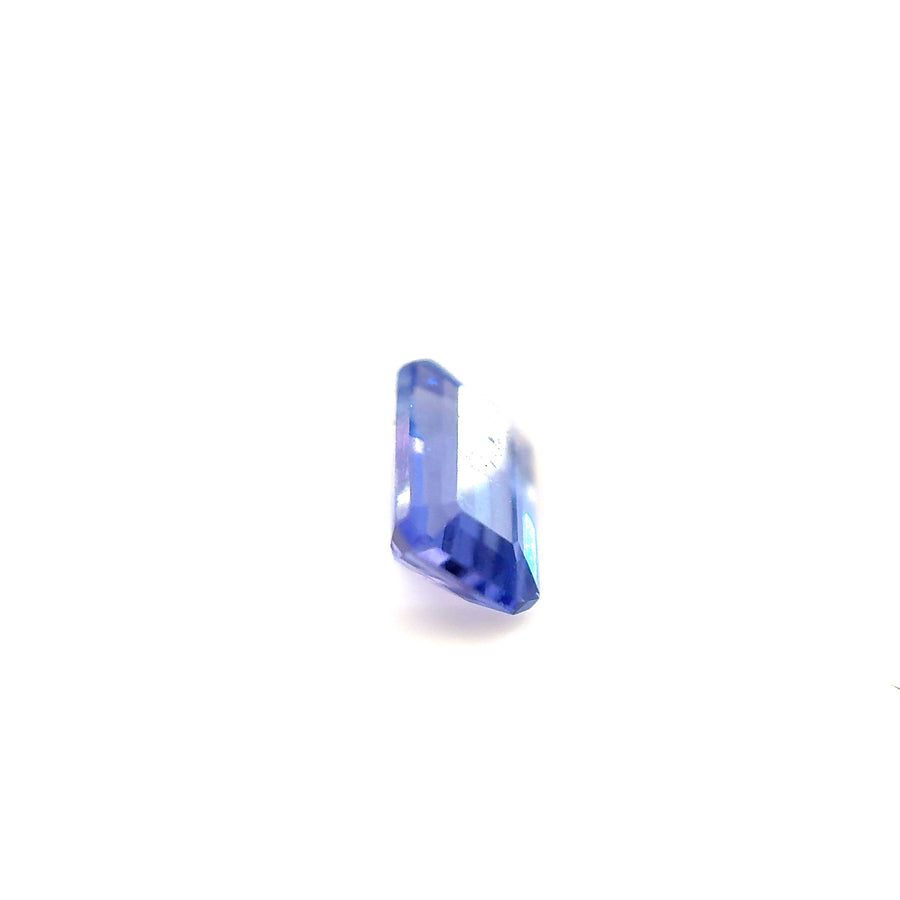 0.92ct Heated Tanzanite Emerald Cut, 7.06 x 4.6 x 3.3mm · GEM-5989
