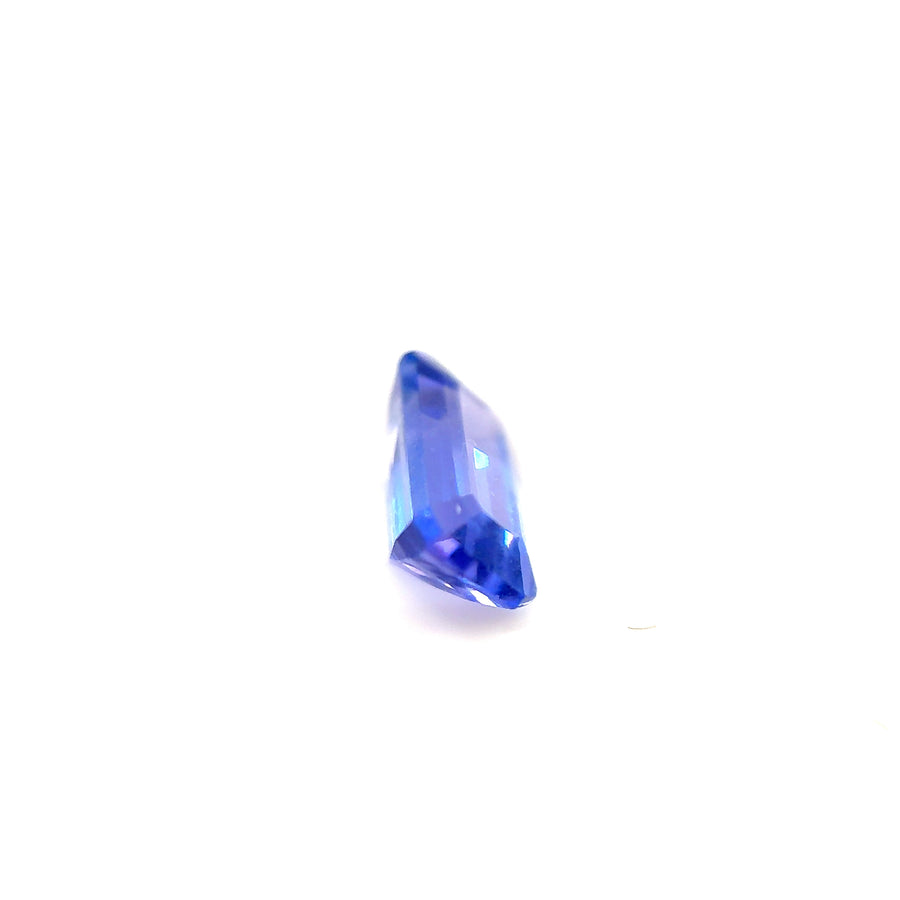 0.97ct Heated Tanzanite Emerald Cut, 7.2 x 5.3 x 3.5mm · GEM-5991