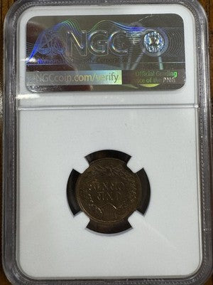 1902 Indian Head Cent RB NGC MS62 · NUM-1192