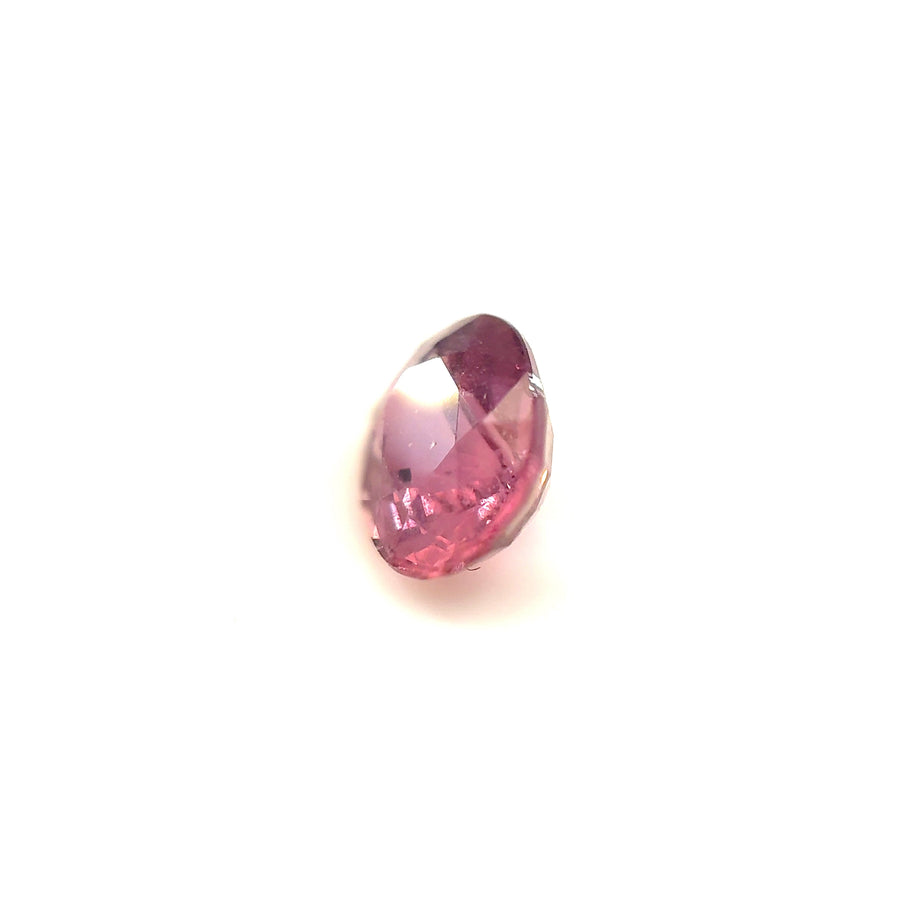 1.70ct heated purple sapphire, oval cut — view 2