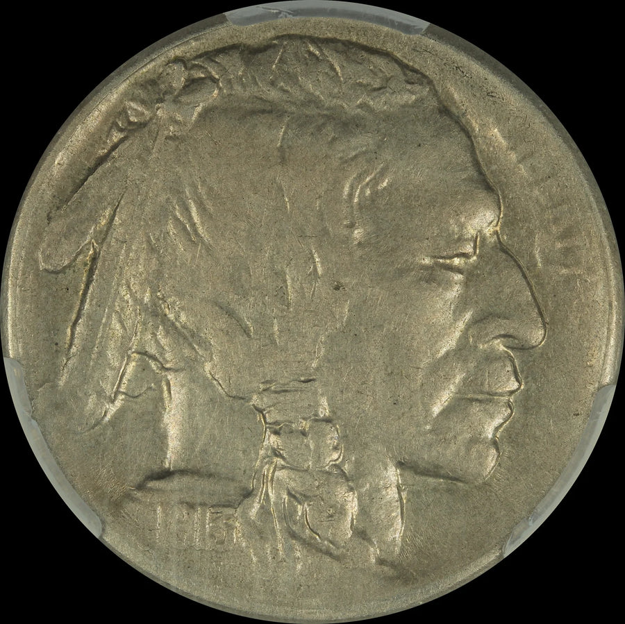 1913 Nickel Five Cent Pieces-Indian Head or Buffalo CACG AU 58 Type 2