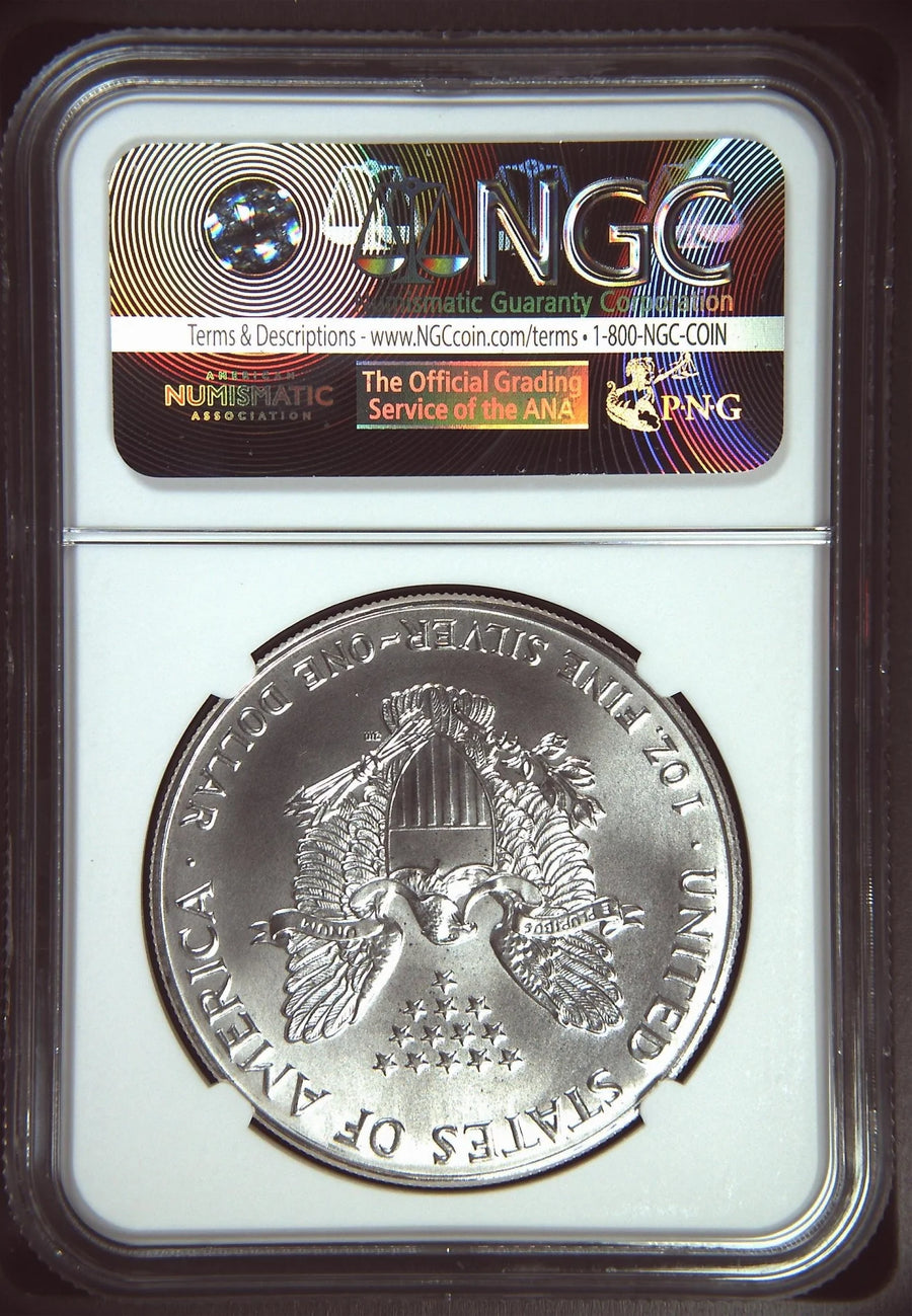 1993 Silver Eagles NGC MS-69