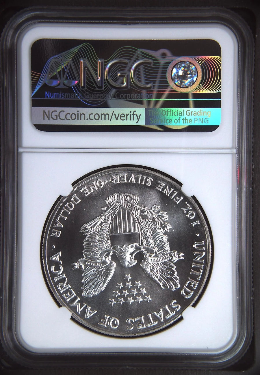 1990 Silver Eagles NGC MS-69