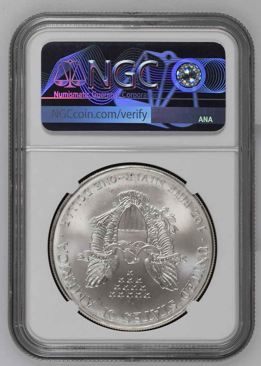 2000 Silver Eagles NGC MS-69
