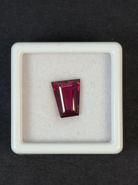 2.65ct Pinkish Purple Rhodolite Garnet Fancy Cut from Tanzania, 9.7 x 7.5 x 4.0 mm · GEM-6380