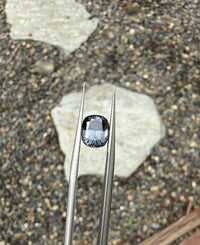 2.35ct Grey Purple Spinel Cushion from Burma, 8.2 x 6.9 x 5mm · GEM-6856