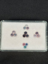3.13ctw Spinel Lot from Burma, 15 stones, 3.2 - 3.7 mm
