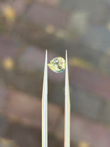 1.03ct Heated Bicolor Teal Sapphire from Ceylon