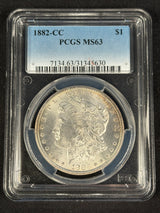 1882-CC Silver Dollar PCGS MS63