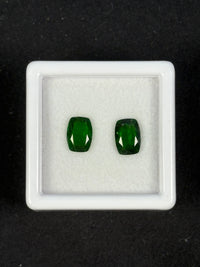Russian Chrome Diopside Pair 1.58Ctw 7x5mm