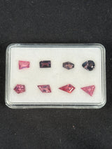 5.81ctw Spinel Lot from Burma, 8 stones, 6.5x5 - 9.5x5 mm