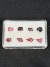 5.81ctw Spinel Lot from Burma, 8 stones, 6.5x5 - 9.5x5 mm · GEM-5393