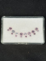 3.17ctw Spinel Lot from Burma, 16 stones, 2.5 - 4.5 mm