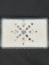 1.77ctw Spinel Lot from Burma, 33 stones, 1x1 - 5x4.5 mm