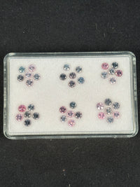 4.53ctw Spinel Lot from Burma, 37 stones, 3 mm · GEM-5390