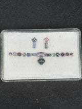 3.15ctw Spinel Lot from Burma, 18 stones, 2.5x2.5 - 6x4.5 mm