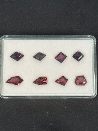 6.82ctw Spinel Lot from Burma, 8 stones, 7x6.5 - 10x5.5 mm · GEM-5395