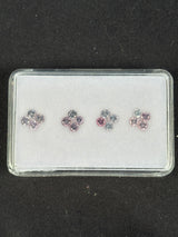 2.08ctw Spinel Lot from Burma, 16 stones, 3 mm