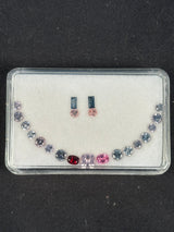 3.81ctw Spinel Lot from Burma, 21 stones, 3x3 - 5x4.5 mm