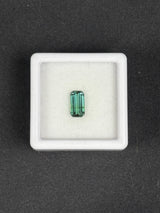 1.12ct Unheated Bluish Green Tourmaline, Octagon, VS
