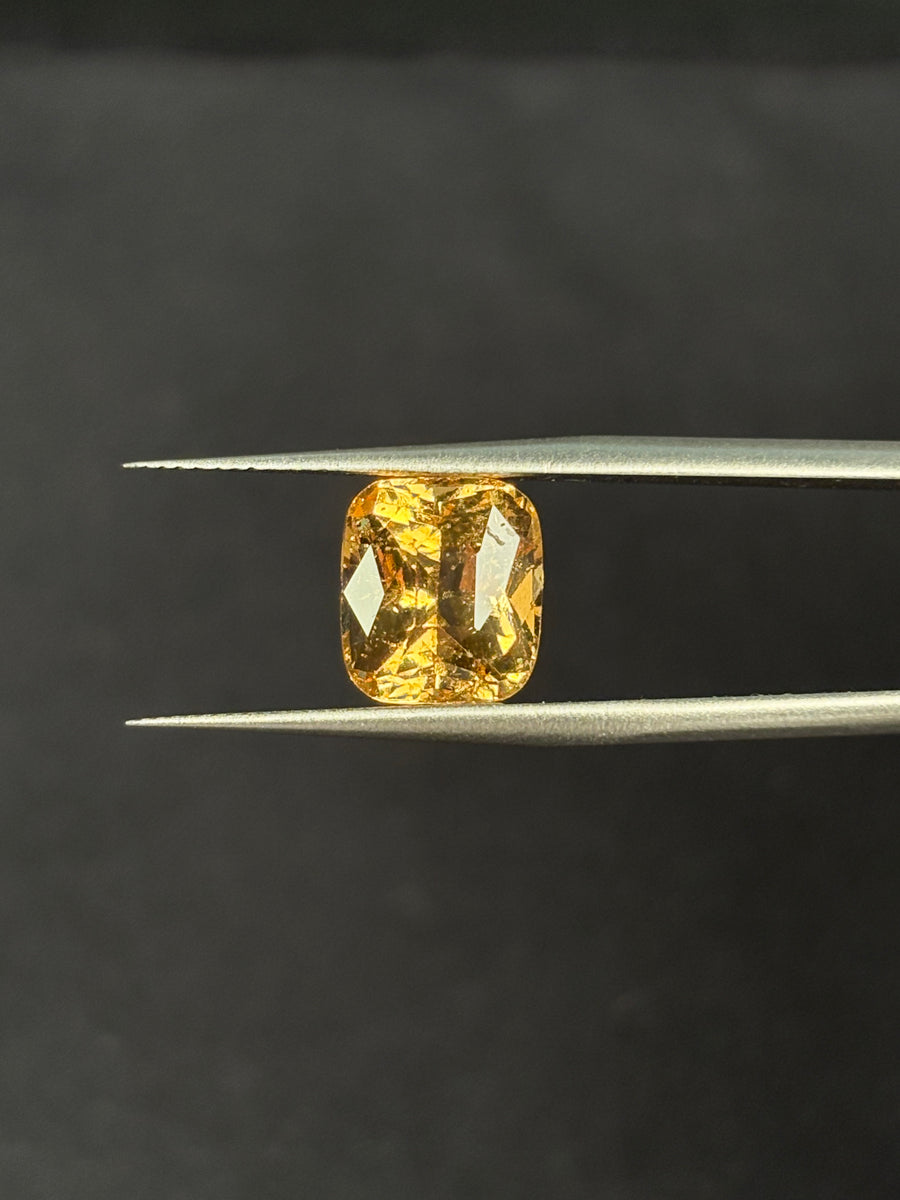 4.95ct Grossular Garnet Cushion, 10x9 mm