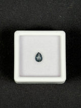 0.49ct Unheated Green Sapphire, Pear, 5.5x4 mm, VS