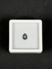 0.49ct Unheated Green Sapphire, Pear, 5.5x4 mm, VS · GEM-5367