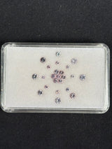 1.79ctw Spinel Lot from Burma, 23 stones, 2 - 3.5 mm