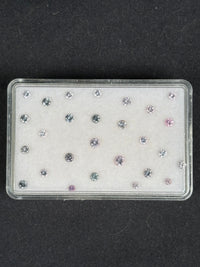 2.27ctw Spinel Lot from Burma, 27 stones, 2 - 3 mm · GEM-5693