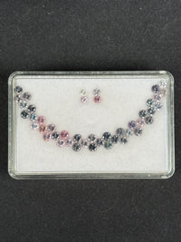 5.11ctw Spinel Lot from Burma, 44 stones, 2.5 - 3.2 mm · GEM-5695