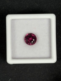 2.28ct Pinkish Purple Rhodolite Garnet from Mozambique, Round, VS · GEM-5652
