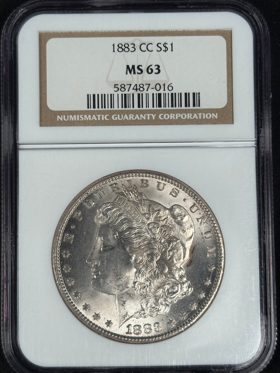 1883-CC Morgan Dollar NGC MS63