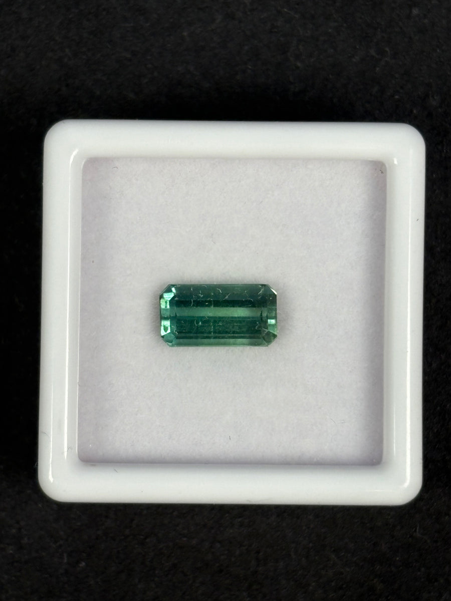 1.68ct green tourmaline gemstone