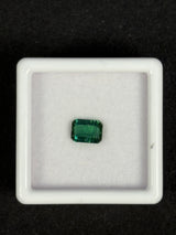 0.74ct green tourmaline gemstone