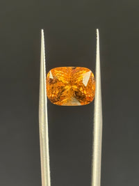 4.89ct Yellow Grossular Garnet, Cushion, 11x8.8 mm · GEM-5663