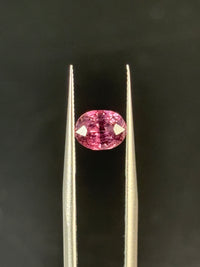1.70ct Purple Heated Sapphire Oval AIG Certified, Africa · GEM-5123
