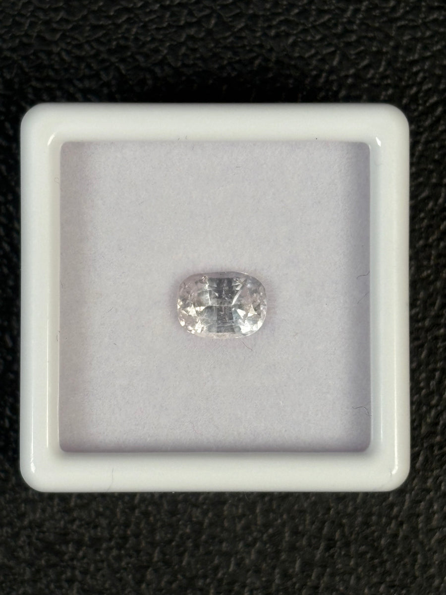 0.90ct pink bicolor tourmaline gemstone