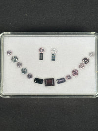 3.83ctw Spinel Lot from Burma, 17 stones, 3x3 - 6x5 mm · GEM-5684