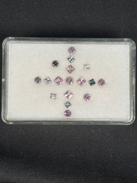 2.03ctw Spinel Lot, 17 stones, 2.5 - 3.2 mm · GEM-5681