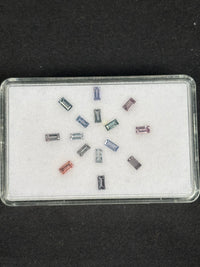 1.95ctw Spinel Lot from Burma, 15 stones, Baguette, 4x2 mm · GEM-5676