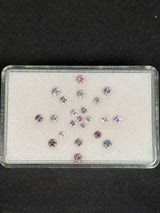 2.2ctw Spinel Lot from Burma, 22 stones, 2.5 - 3.2 mm · GEM-5683